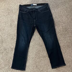 Old Navy Men's Dark Indigo Straight Jeans